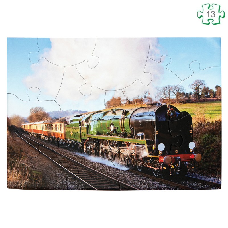 Puzzle adapté Alzheimer - Train Orient-Express 13 pièces