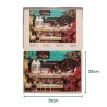 Puzzle adapté Alzheimer - Le festin des animaux 35 pièces