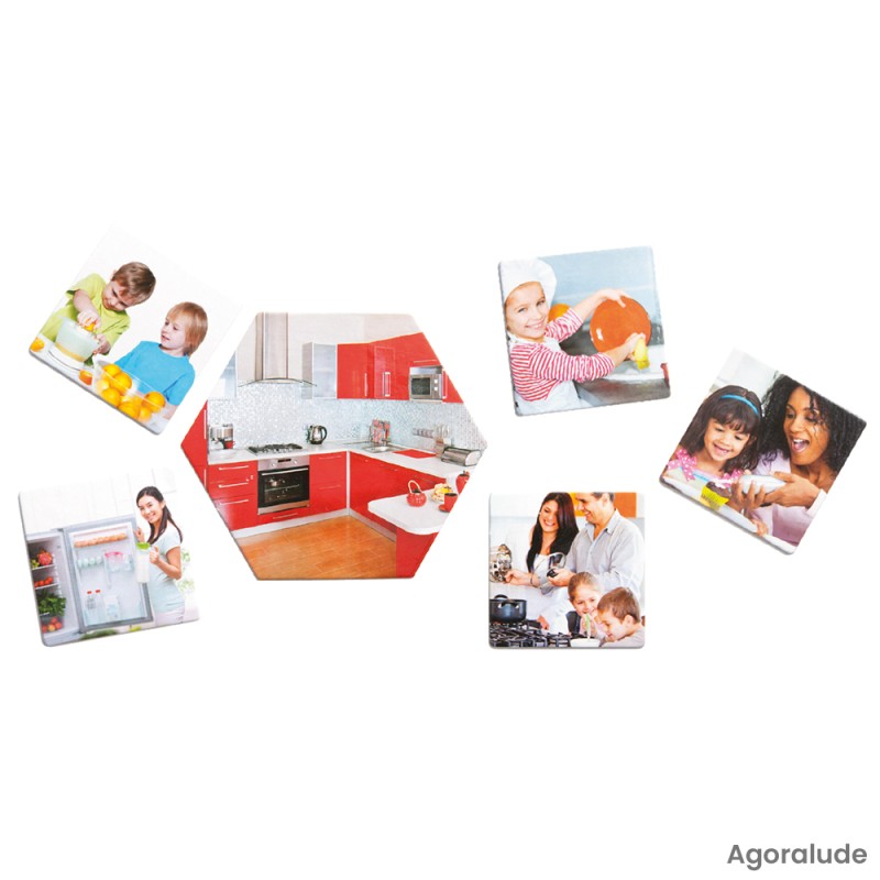 Jeu d'association dans la maison