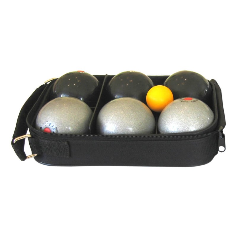 Boules de pétanque d'intérieur souples PVC avec mallette de rangement  Al'Comm !