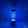 Tube arc-en-ciel à paillettes
