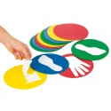Empreintes avec stickers – Motricité et parcours seniors