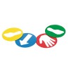 Empreintes avec stickers