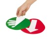 Empreintes avec stickers