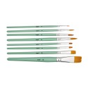 Lot de 8 pinceaux - activité manuelle adaptés aux personnes âgées