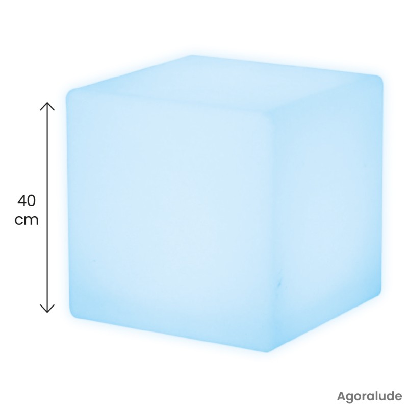 Cube sensoriel lumineux