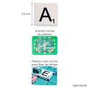 Scrabble géant, tournant & encastrable