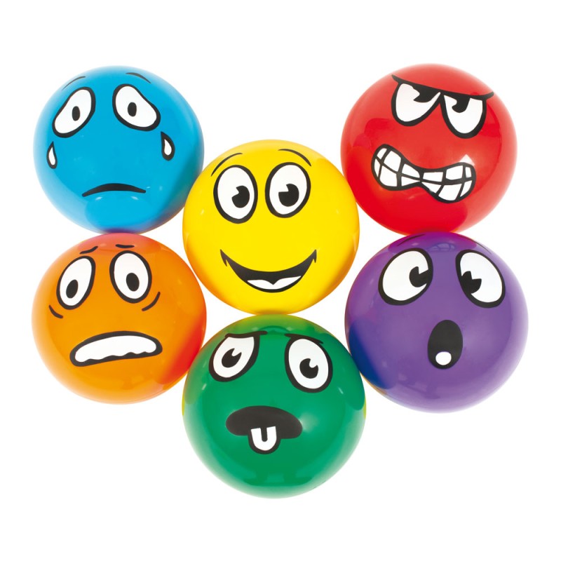 Ballons émotions 21 cm - lot de 6