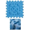 Tapis sensoriel puzzle - set rituel du matin 10 dalles