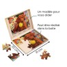 Puzzle adapté Alzheimer - Chiot prêt à jouer 13 pièces - emballage abîmé
