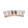Présentoir à cartes en bois - 33 cm