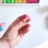 90 boules de loto Ø 2,2 cm pour boulier de loto Pro