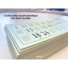 Grandes cartes de loto plastifiées - lot de 50