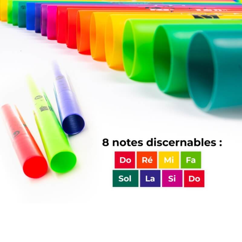 Boomwackers tubes à sons