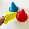 Cônes de marquage souples - lot de 3 - déstockage