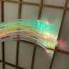 Fibres optiques portatives - torche de 30 brins colorés de 1,50 m