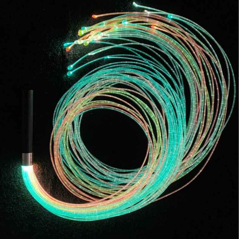 Fibres optiques portatives - 30 brins colorés de 1,5 m