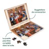 Puzzle adapté Alzheimer - Le dancing 63 pièces