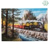 Puzzle adapté Alzheimer - Le train à vapeur 35 pièces