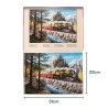 Puzzle adapté Alzheimer - Le train à vapeur 35 pièces