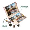 Puzzle adapté Alzheimer - Le train à vapeur 35 pièces