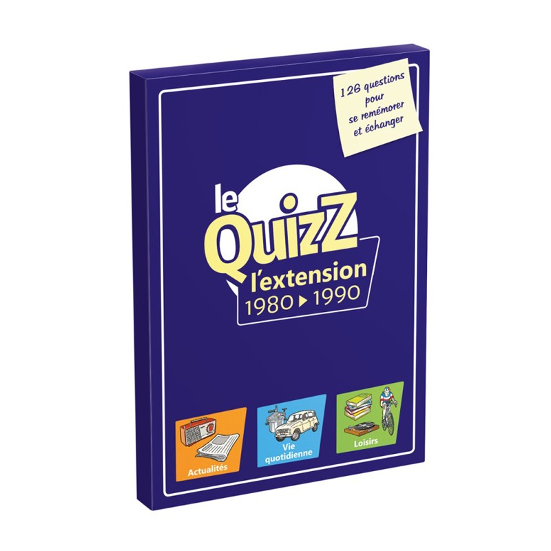 Quizz l'extension 1980-1990 - nouvelle édition
