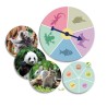 Roues des Animaux à retrouver et classer