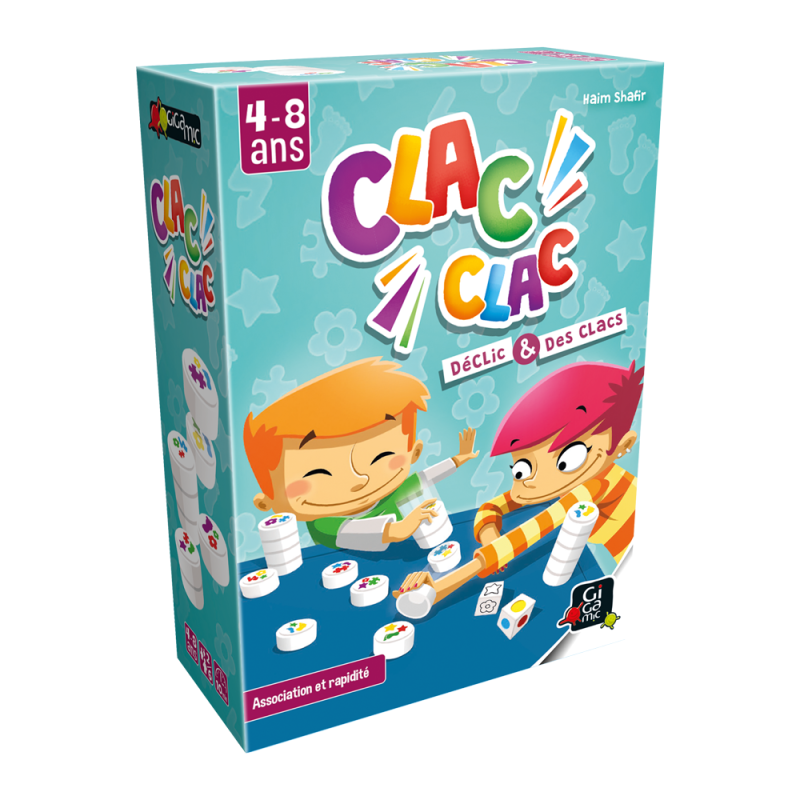 Clac Clac - jeu de société et d'observation adapté aux personnes âgées