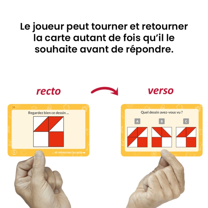 Mnémotonic -  Jeu de gymnastique cérébrale - les cartes questions