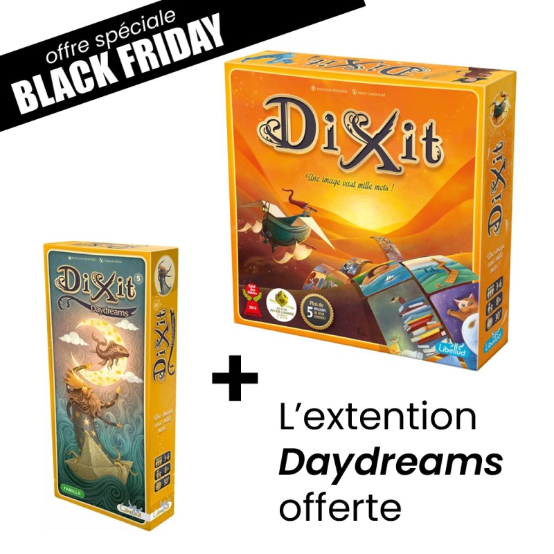 Dixit + Extension Dixit Daydreams offerte