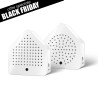 Cabanes duo Grillons et Sauterelles - blanches