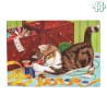 Puzzle adapté La vie d'un chaton - 13 pièces