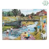 Puzzle adapté Alzheimer - Pique-nique en famille 35 pièces - Emballage abîmé