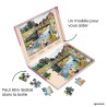 Puzzle adapté Alzheimer - Pique-nique en famille 35 pièces - Emballage abîmé