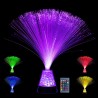 Lampe fibres optiques Bouquet lumineux avec télécommande
