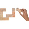 Dominos bois en couleurs - déstockage