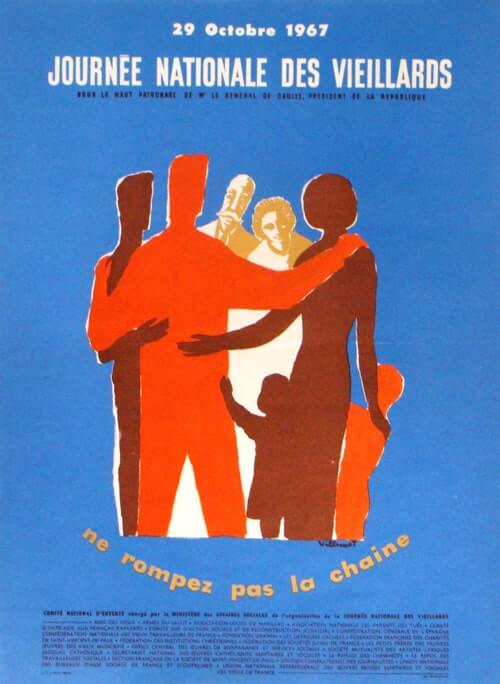 affiche de la semainebleue 1967