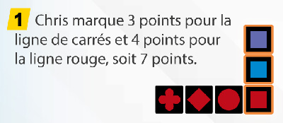 Exemple de jeu du Qwirkle 1