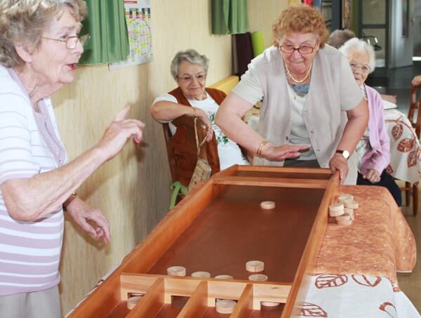 Billard hollandais personnes âgées