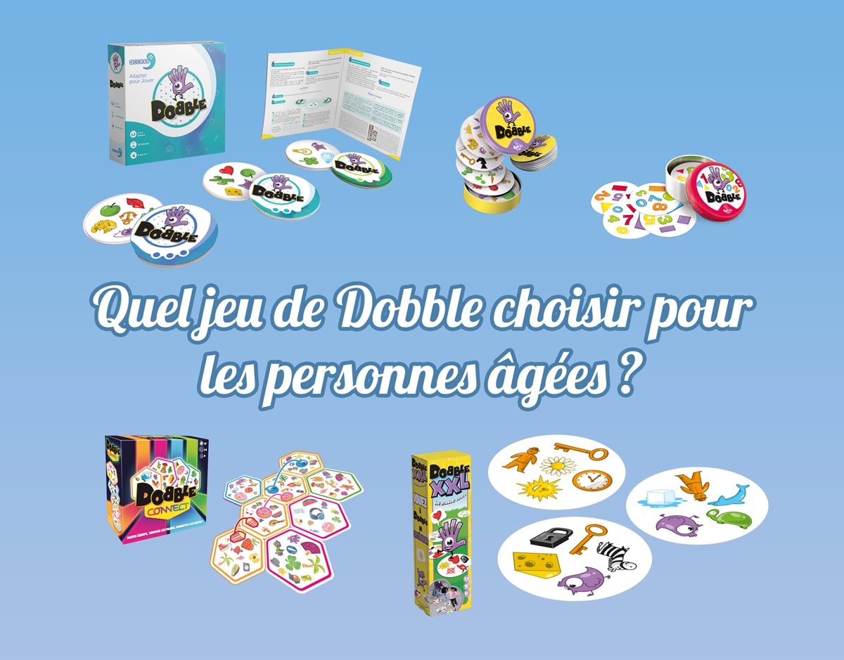 Quel jeu de dobble pour les personnes âgées seniors ? Test & Avis