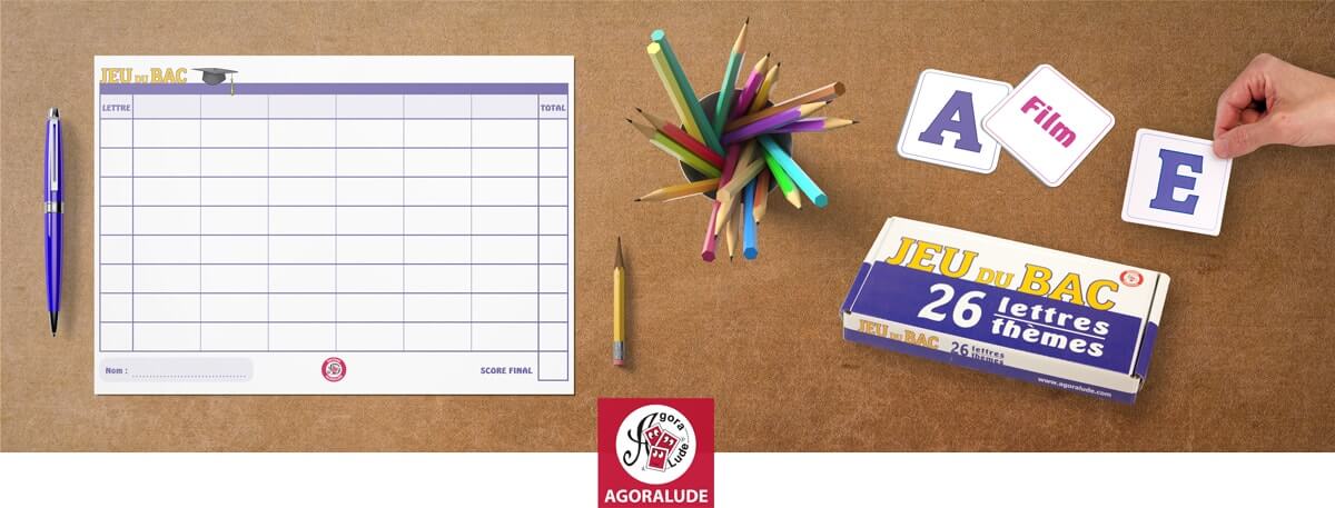 Petit Bac Grille A Imprimer Le Jeu Du Baccalaureat