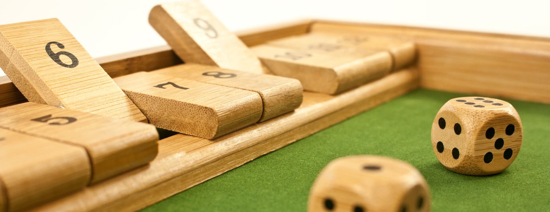 Jeu de société Shut the box