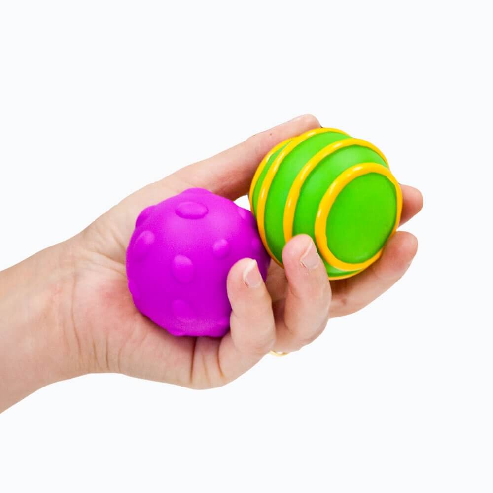 Balles sensorielles - stimuler le sens du toucher des personnes âgées