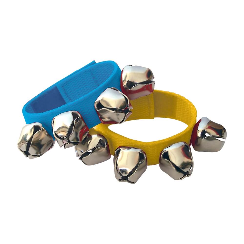 Instruments: Bracelet 4 grelots en inox - La paire