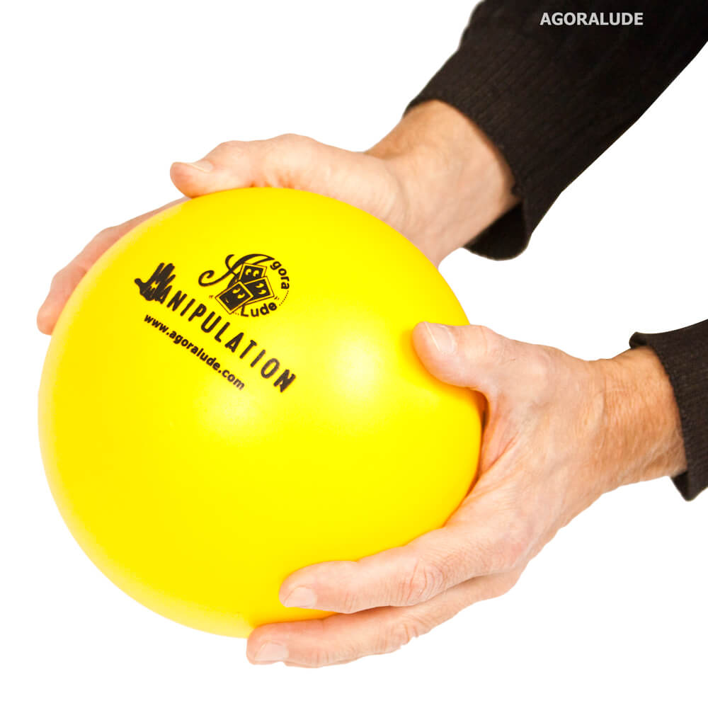 Balle en mousse 12 cm - Ballons pour gym douce seniors et