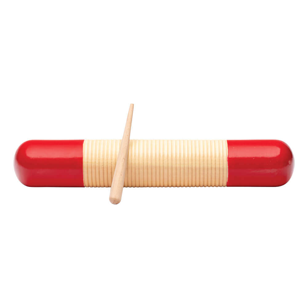 Guiro en bois de 35 cm instrument de musique à percussions