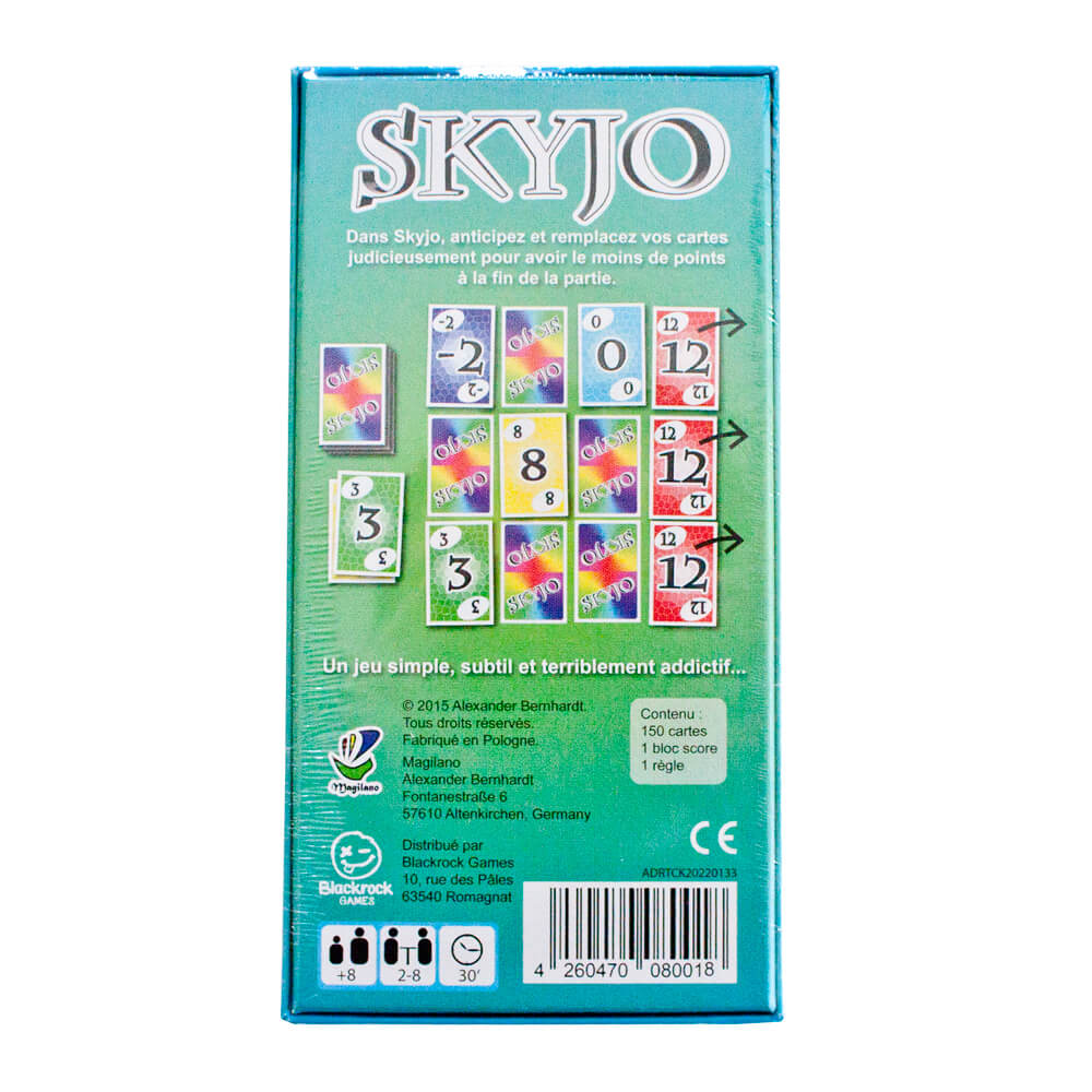 Skyjo – Jeu de carte - acheter jeux de société