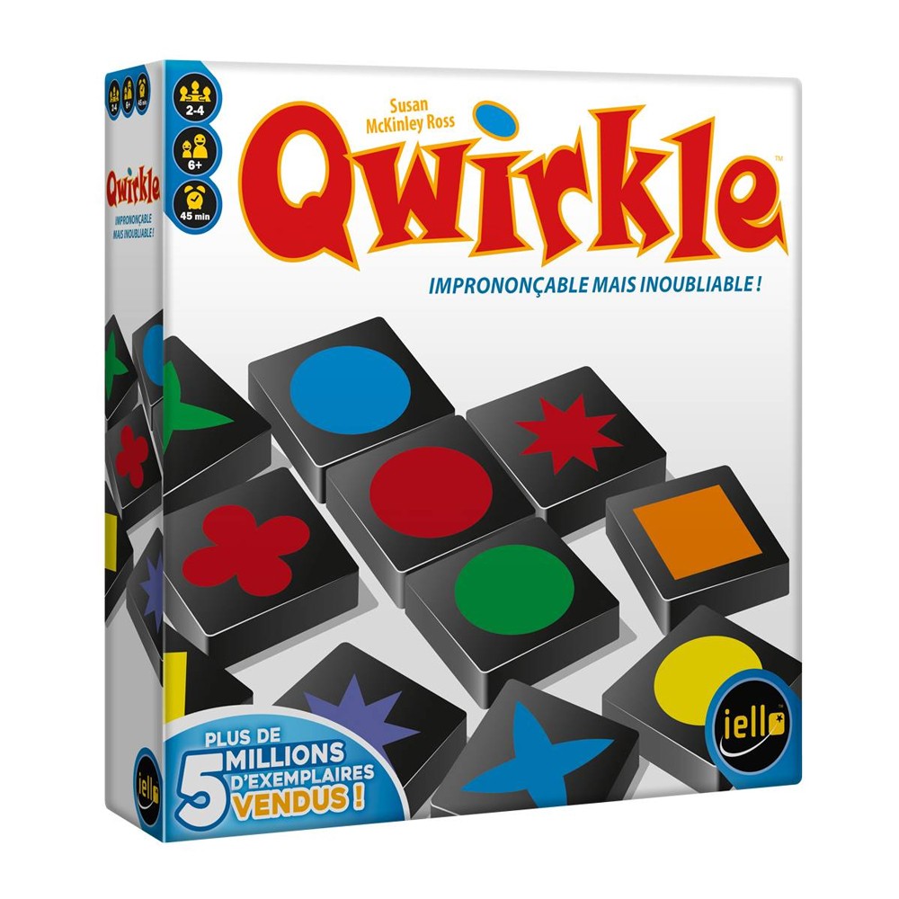 Qwirkle - Jeux de société - Nouvelle Édition - Iello