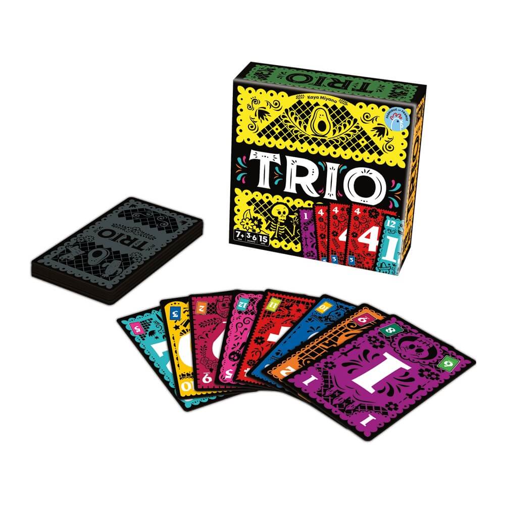 Trio - Jeu de société de cartes et de mémoire - Cocktail games