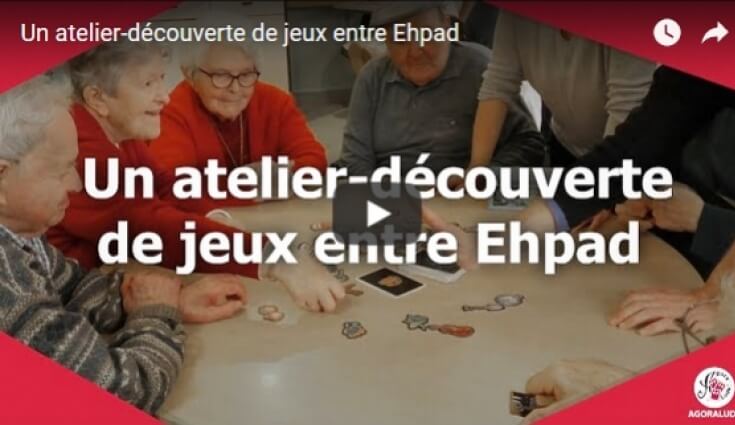 Un atelier découverte de jeux entre Ehpad